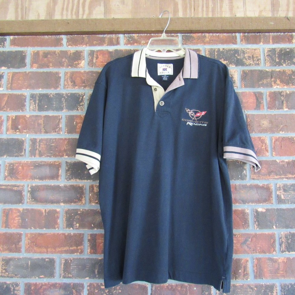 Cutter and Buck Corvette Racing Polo